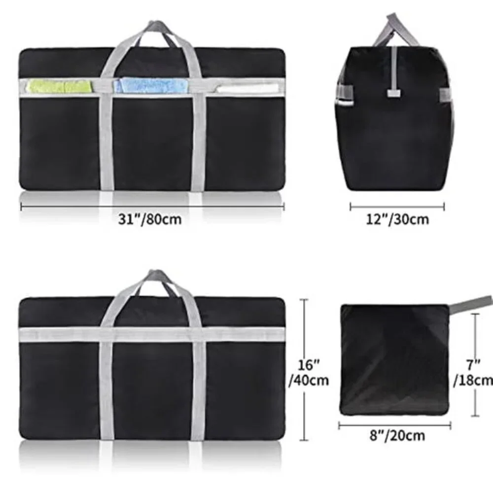 Extra Large Duffle Bag 96L Travel Bag Foldable Waterproof Lightweight for Men